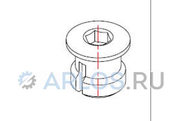 Болт (винт) для кофеварки (кофемашины) ARIETE AT4035330100